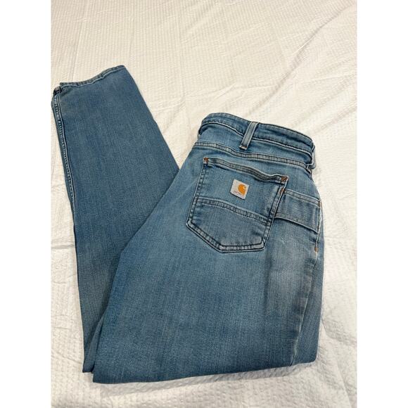 Carhartt women relaxed fit jeans size 10 - Picture 1 of 11